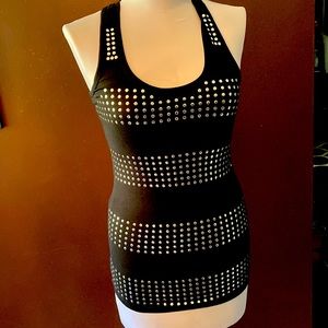 Black Racerback Tank